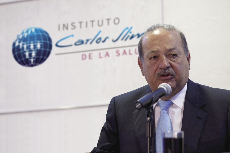Carlos Slim Helú during the Carlos Slim Awards in Health ceremony