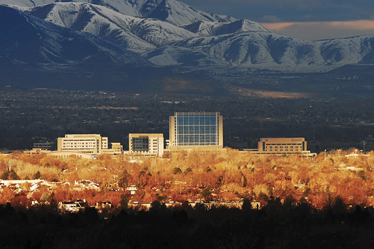 Intermountain Medical Center’s 100-acre campus in the heart of the Salt Lake Valley