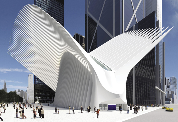 Santiago Calatrava-designed World Trade Center Transportation Hub