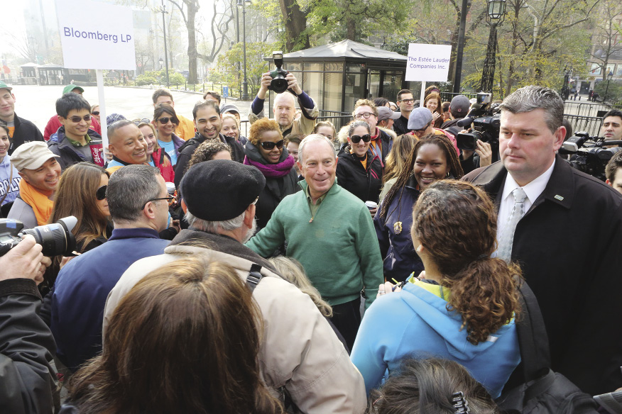 Mayor Bloomberg kicks off NYC Service “Day of Service” for Hurricane Sandy relief in Brooklyn, Queens, and Staten Island
