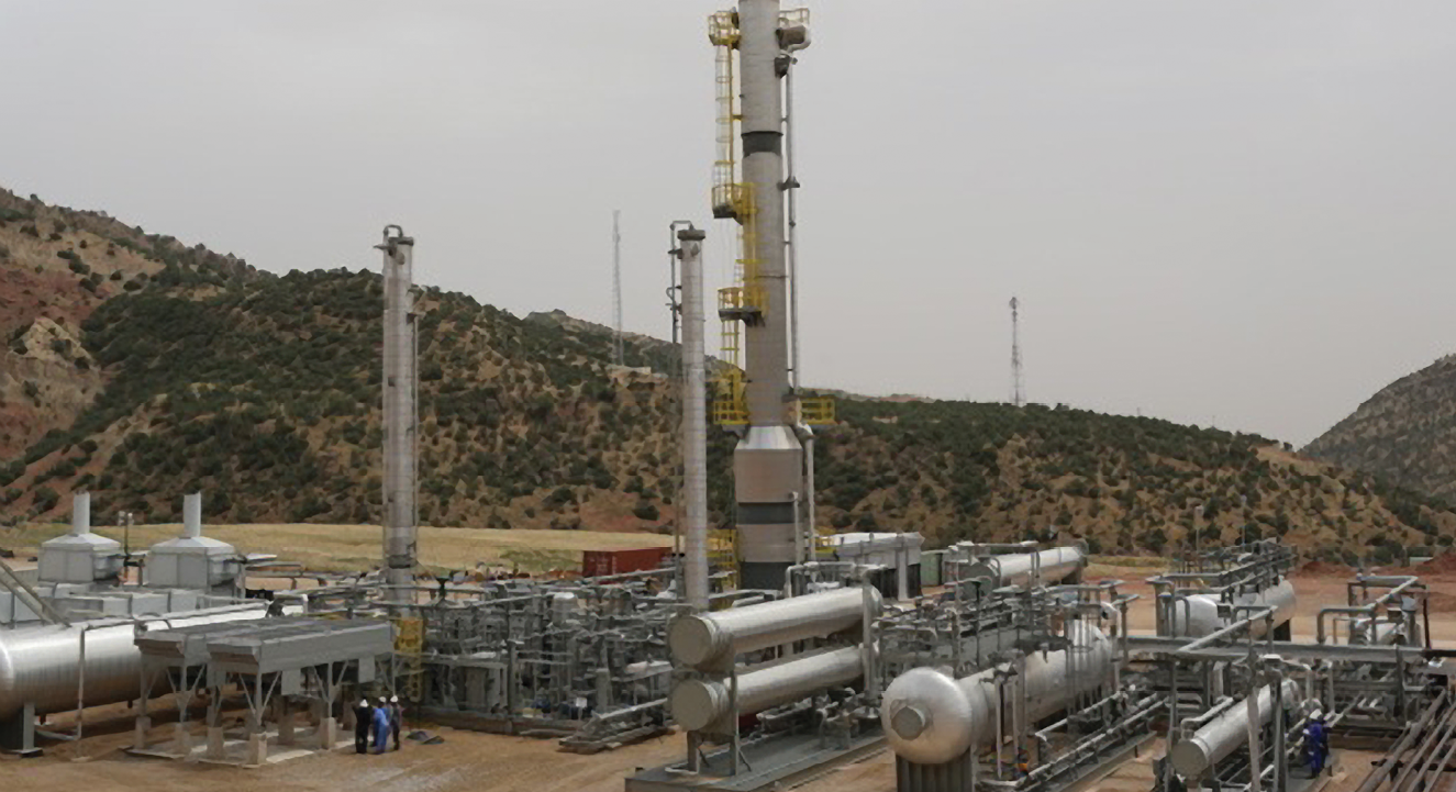 Gulf Keystone Petroleum rig in Kurdistan