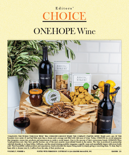 Editors Choice - ONEHOPE Wine