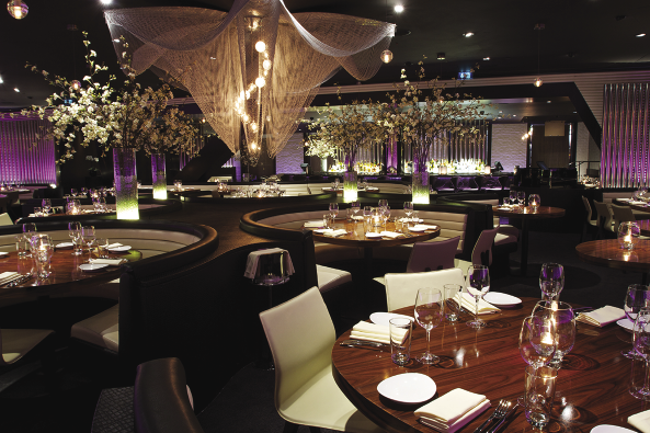The interior of STK London