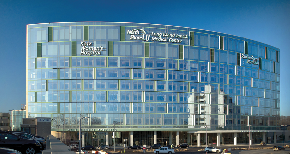 North Shore-LIJ Health System’s inpatient tower at Long Island Jewish Medical Center
