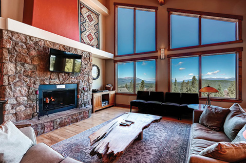 Breckenridge, Colorado’s Sandara Place Living Room