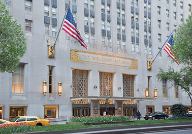 Waldorf Astoria New York entrance