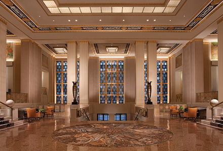 Waldorf Astoria New York Park Avenue lobby