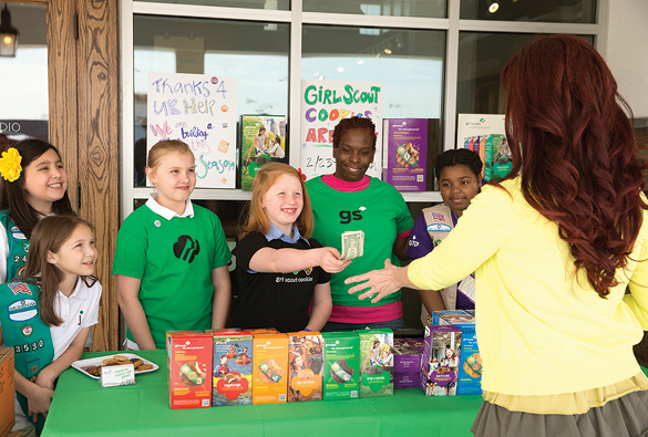 Girl Scouts Cookie Sale