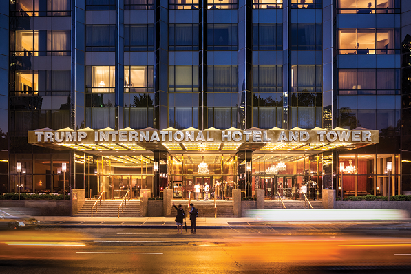 Trump International Hotel & Tower New York entrance