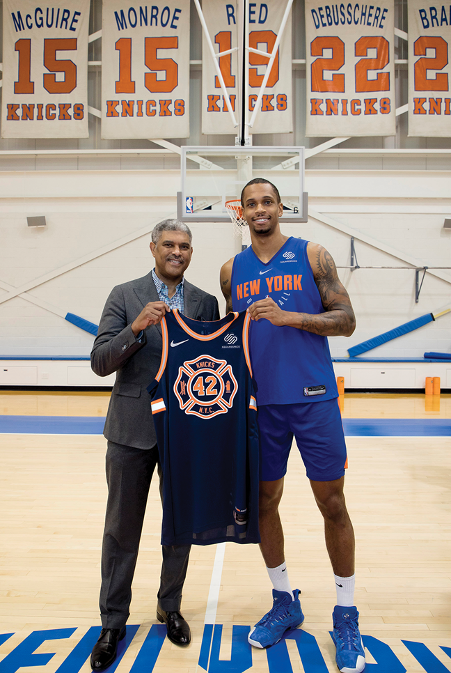 Steve Mills Knicks Lance Thomas