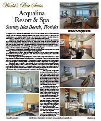 World's Best Suites - Acqualina Resort & Spa