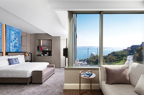 A Premium Bosphorus View Room