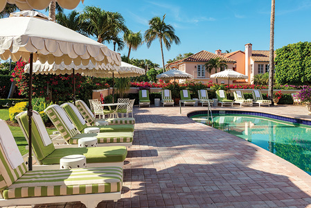 Poolside at The Colony Palm Beach