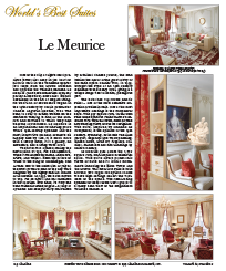 World's Best Suites Le Meurice