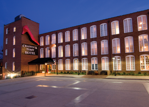 Cornerstone Hospitality Craddock Terry Hotel and Event Center in Lynchburg, Virginia
