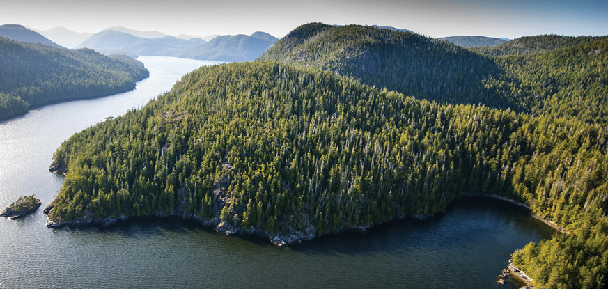 The Nature Convervancy - Clayoquot Sound on the west coast of Vancouver Island in the Canadian province of British Columbia