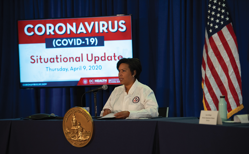 >Mayor Bowser provides a COVID-19 update