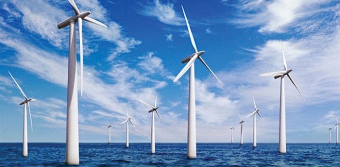 Offshore wind energy farms