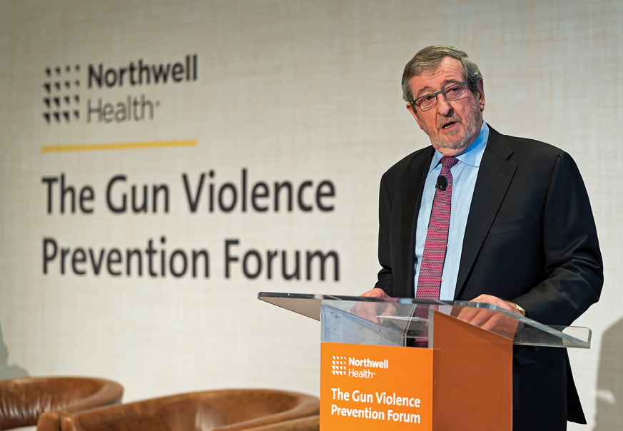 Michael Dowling, Northwell Health, Gun Violence Provention