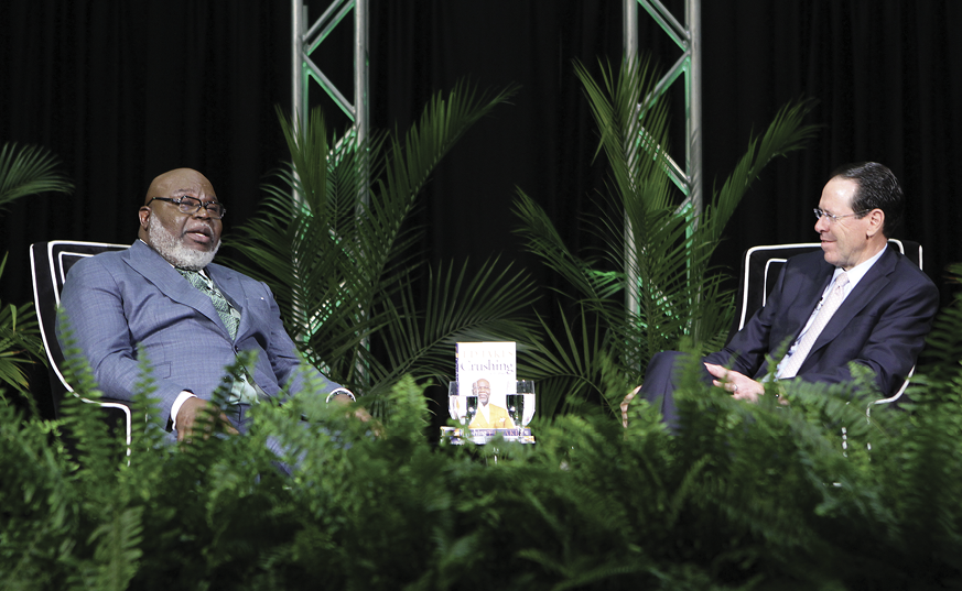 T.D. Jakes with former AT&T CEO Randall Stephenson