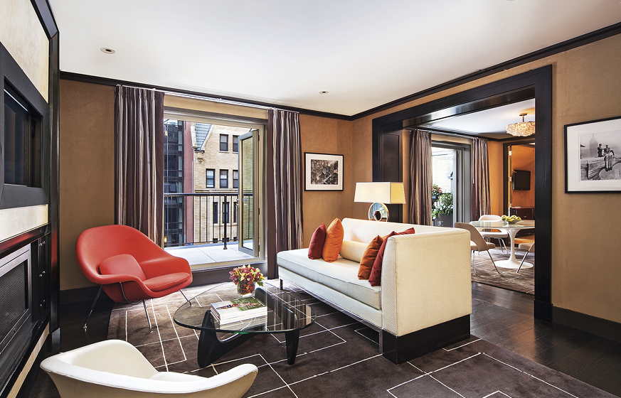 The Chatwal, New York Producer Suite living area
