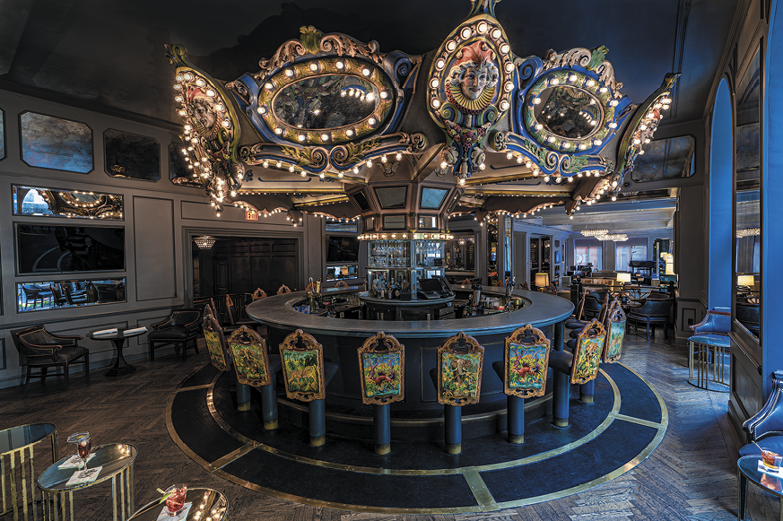 Hotel Monteleone’s renowned Carousel Bar