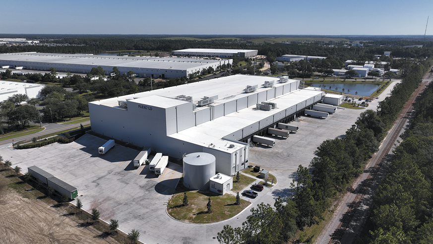 BGO-owned cold storage facility in Jacksonville, Florida