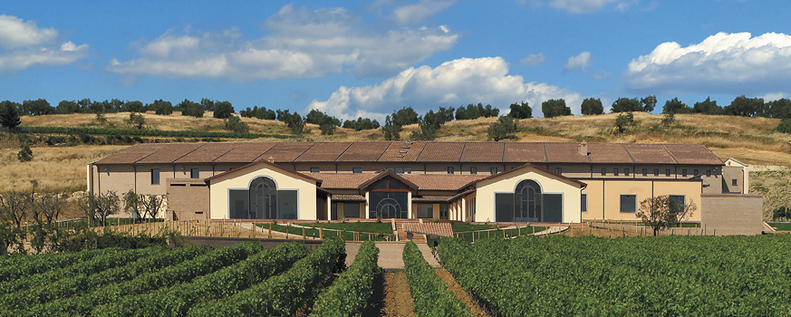 Famiglia Cotarella winery in the Tuscia Region of Italy