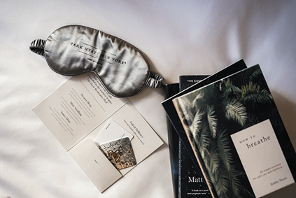 Park Hyatt New York Sleep Amenities