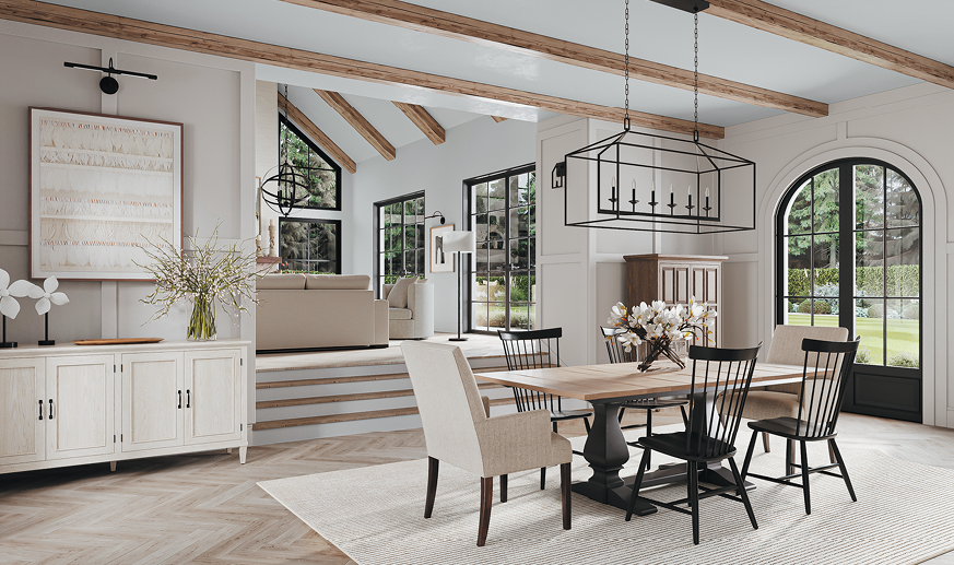 Ethan Allen farmhouse