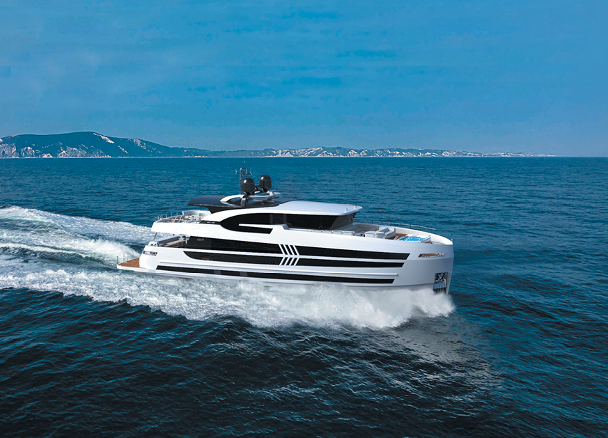 Fraser Yachts - Lazzara UHV 100