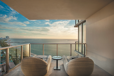 St. Regis Bal Harbour Resort Royal Suite balcony