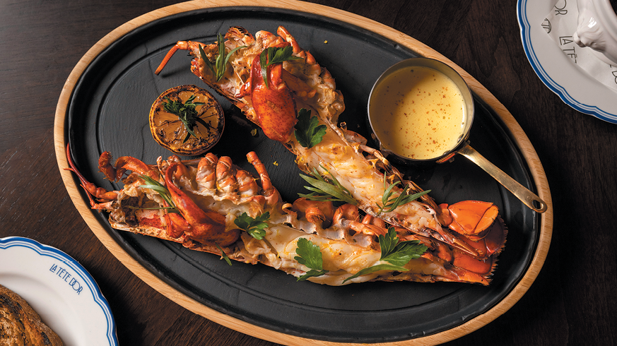 Grilled lobster from La Tête d’Or by Daniel