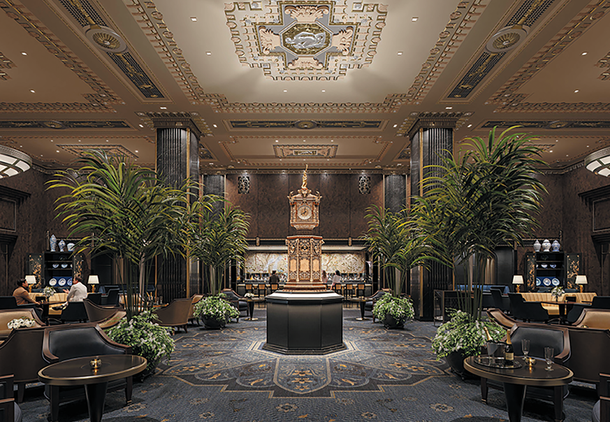 Waldorf Astoria New York lobby