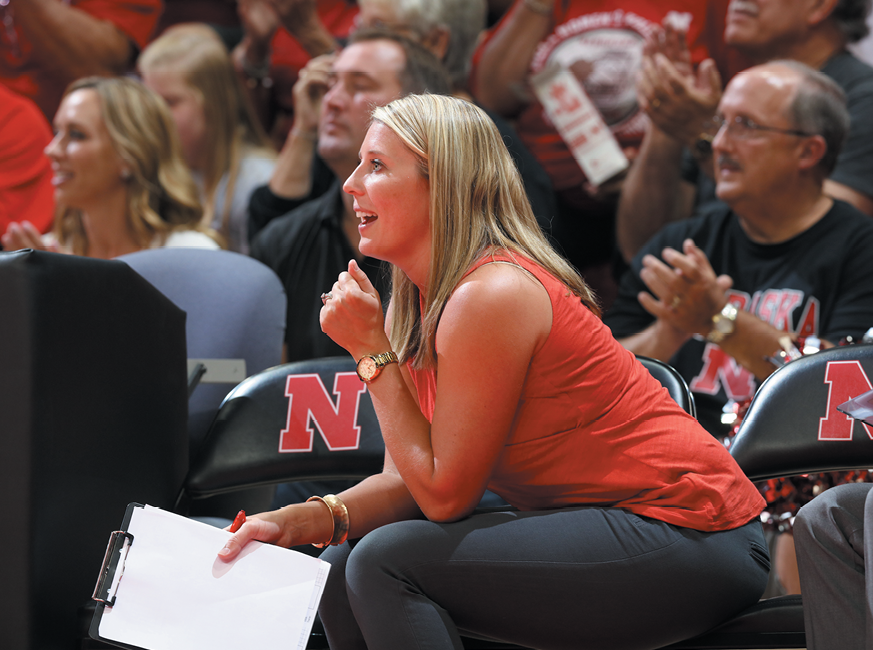 Dani Busboom Kelly volleyball Nebraska