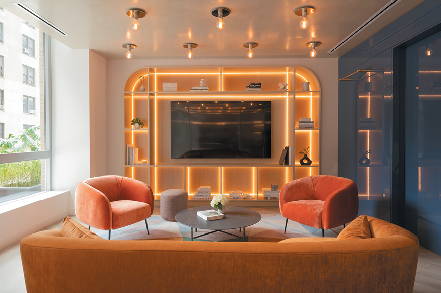 212 W 72nd St Residents Lounge