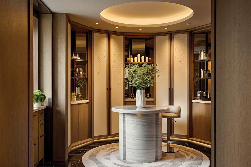 Park Hyatt NY Spa Nalai reception