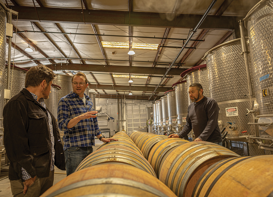 AVIVO barrel room