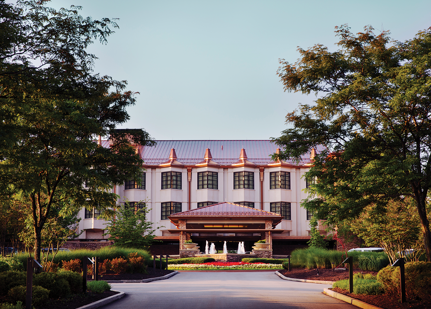 Falling Rock at Nemacolin