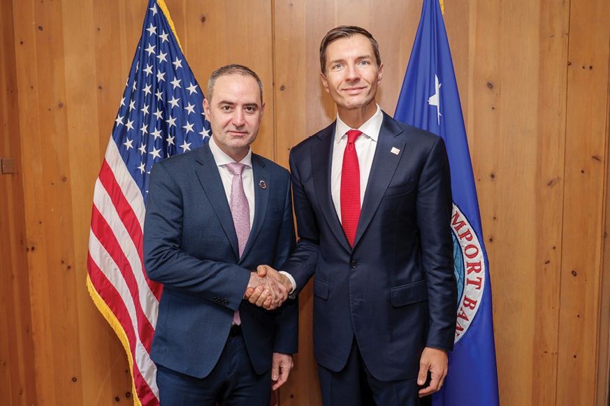 H.E. Alexandru Nazare, John Jovanovic, EXIM