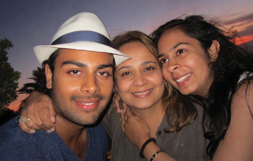 Shanu Hinduja, Karam Srichand Hinduja, Lavanya Srichand Hinduja