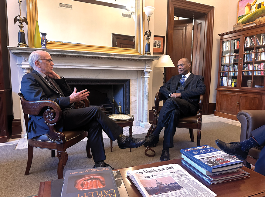 Kevin Churchwell, Senator Peter Welch