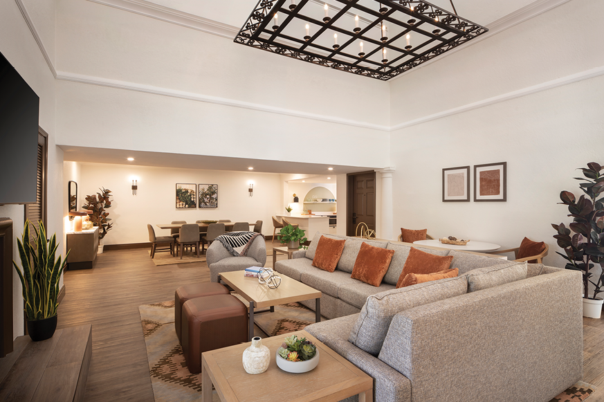 Living room of a Stillman Villa at The Scottsdale Resort & Spa