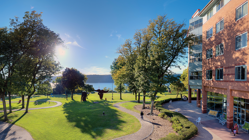 RiverSpring Living campus in Riverdale, New York