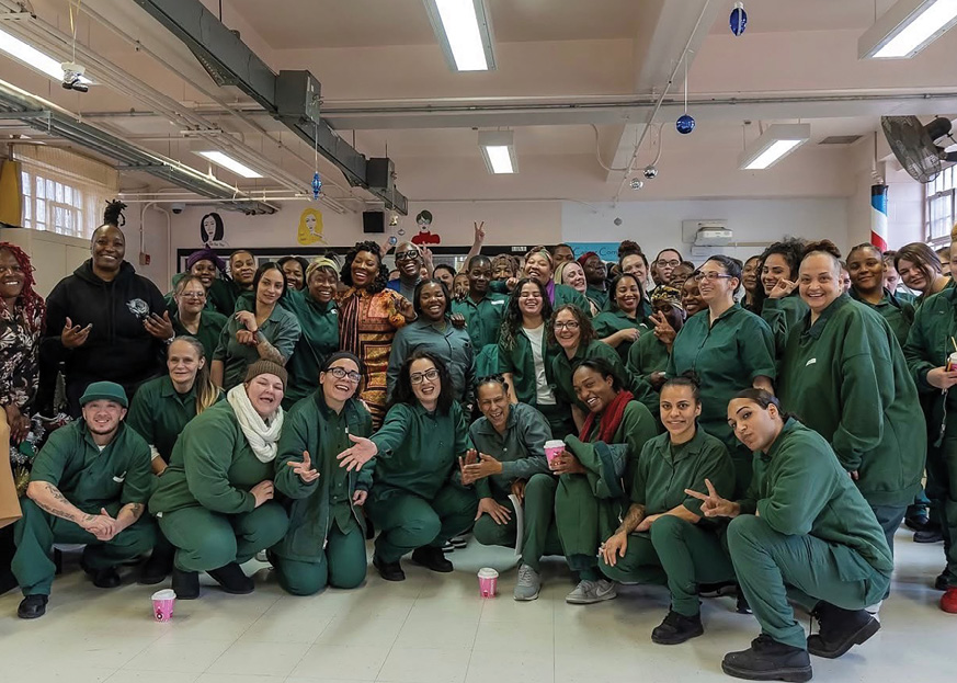 Dr. Topeka K. Sam Taconic Correction Facility Women Over Dinner