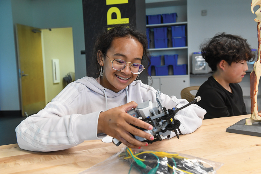 STEAM-based programming at a TGR Learning Lab