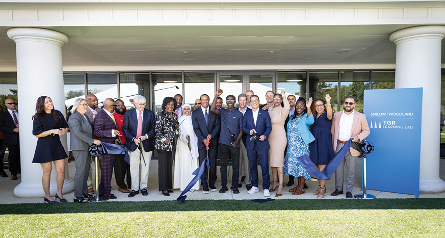 Smilow Woodland TGR Learning Lab in Philadelphia ribbon cutting