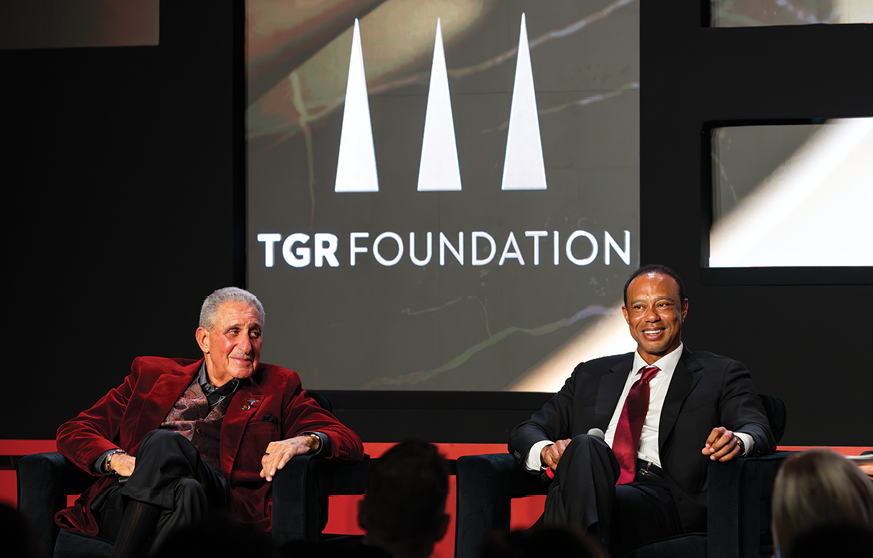 Arthur Blank and Tiger Woods  new TGR Learning Lab Atlanta