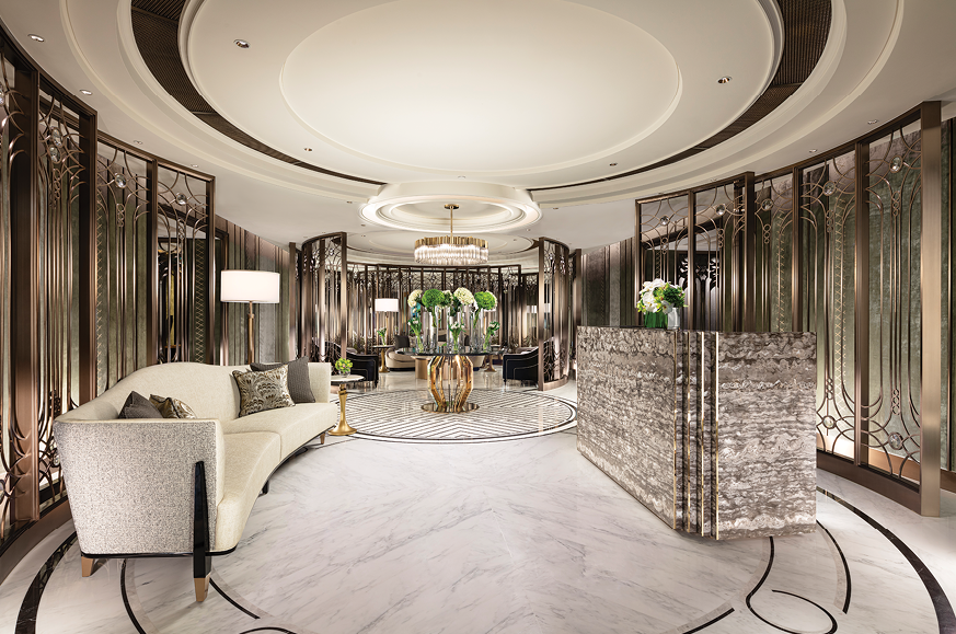 The Londoner Macao check-in lobby