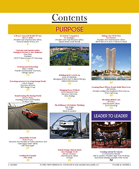 LEADERS Contents